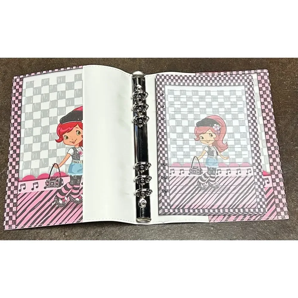 Strawberry Shortcake Friends A5 Soft Binder w/ Printed Stationery paper & Tote